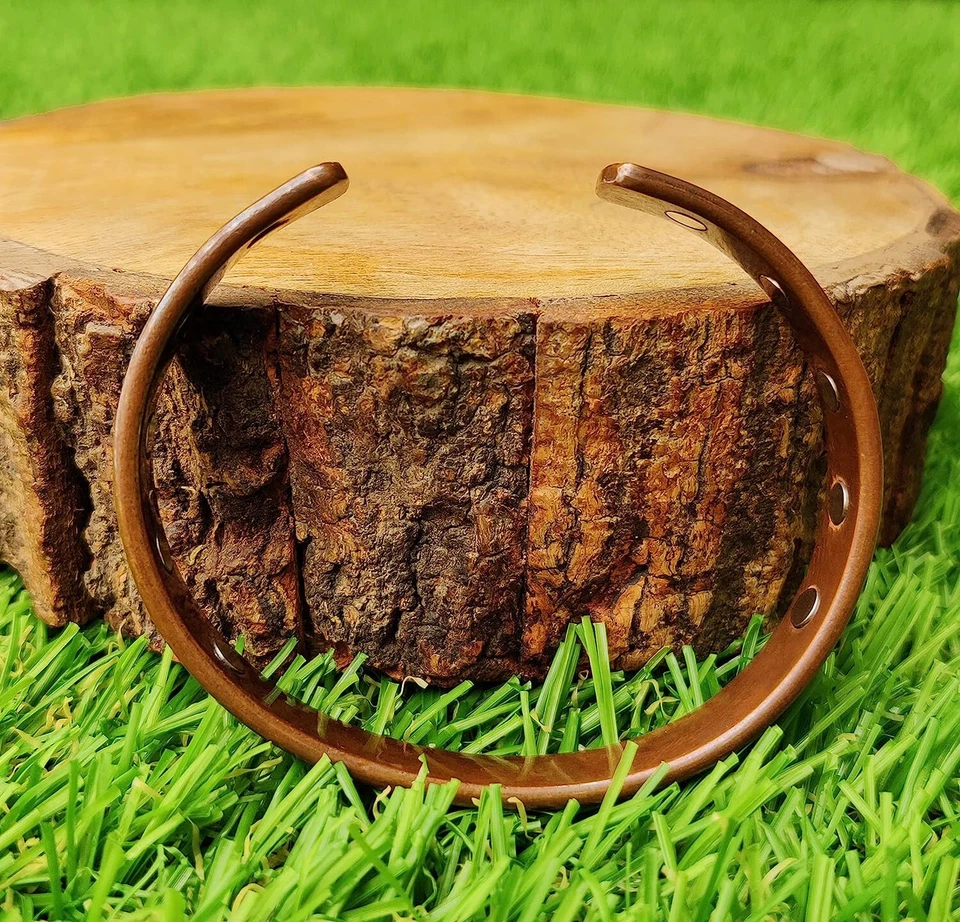 Pulseras de cobre para alivio del dolor articular y artritis pulsera magnética de cobre. Foto 2 de 4