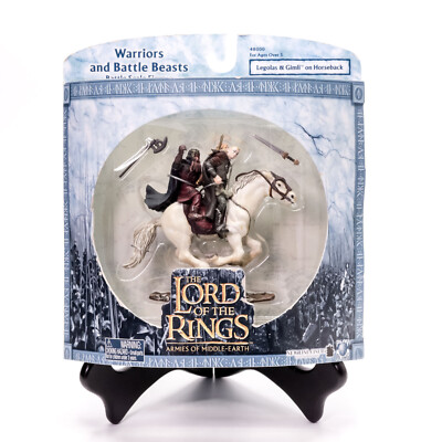Legolas & Gimli The Lord Of The Rings Battle Scale Figures Archer Warrior Dwarf