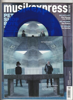   MUSIKESPRESS #2/2020 Pet Shop Boys + 7inch Vinyl Single NM MUSIK-MAGAZIN TOP
