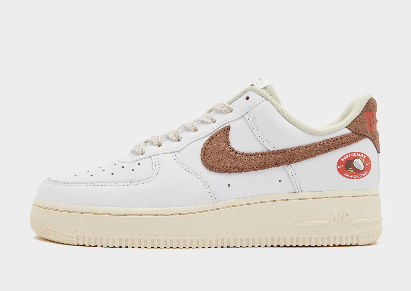 Кроссовки Nike Air Force 1 Low 07 LX (Damen, Великобритания, 6,5 40,5 евро) weiß/Archaeo braun