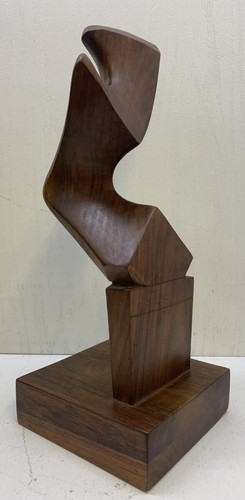 1983 Signed & Dated Giuseppe Carli Solid Wood Oarlock Gondola Forcola Sculpture - Picture 4 of 12