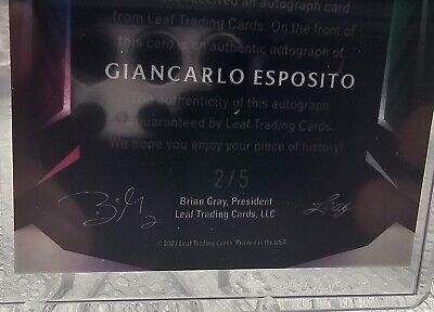 2023 Leaf Metal Pop Century Black Wave 2/5 Giancarlo 2023 Leaf Metal Pop Century Black Wave 2/5 Giancarlo