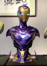 Queen Studio Iron Man MK49 Hotworks Bust 1/1 Scale Resin Model In Stock H79cm
