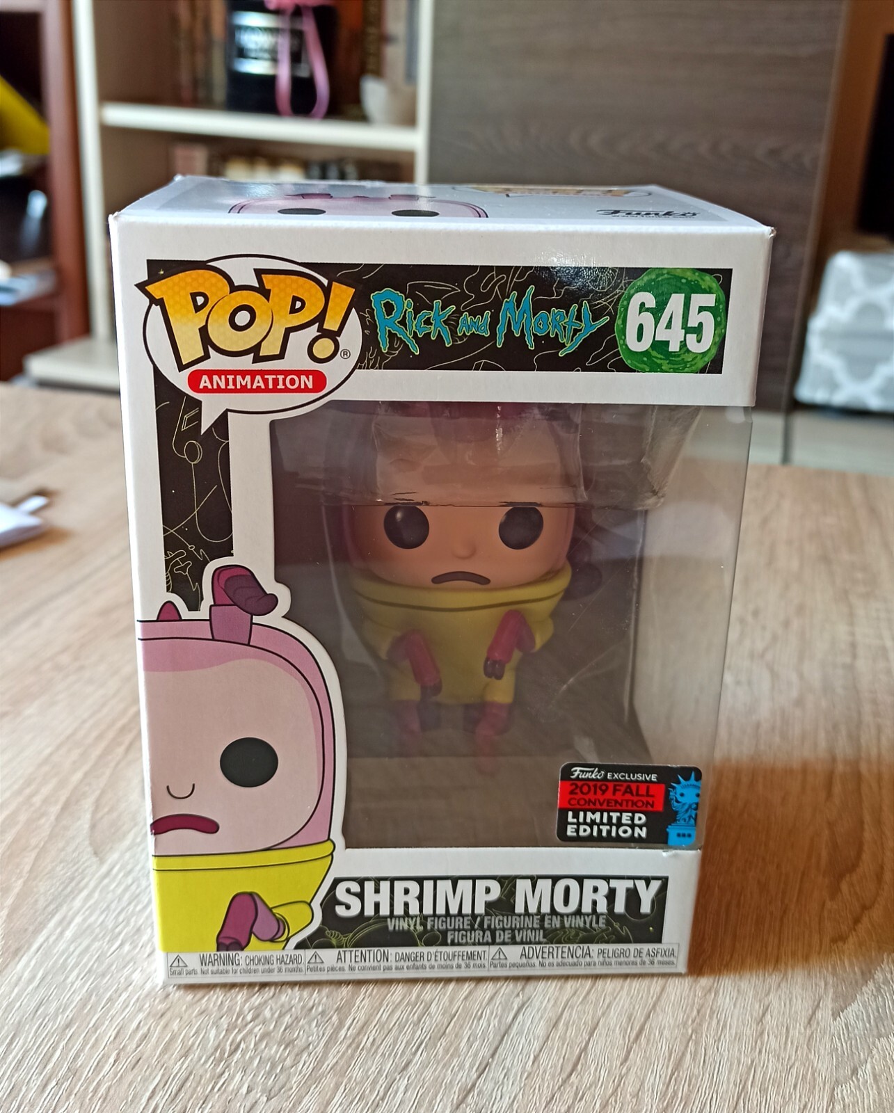 En Oferta Pop Animation Rick And Morty Shrimp Morty #645 Funko New