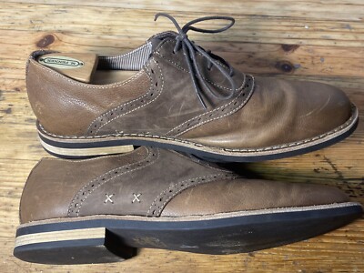 Original Penguin Munsingwear Mens Terry Oxford Shoe 9.5 Brown Suede Lace Up EUC Original Penguin Munsingwear Mens Terry Oxford Shoe Sz 11.5  main image 3