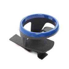 Blue Carbon Steel Center Right Side Dashboard Cup Holder For BMW Z4 E89 2009-15