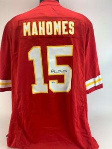 patrick mahomes signed jersey ebay