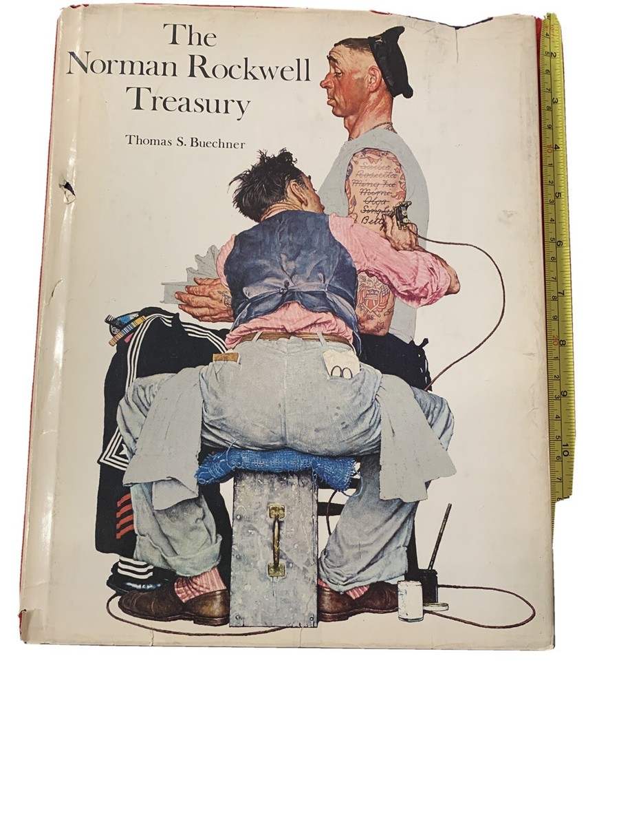 The Norman Rockwell Treasury By Thomas S. Buechner Hardcover