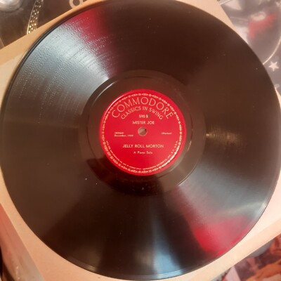 COMODORE - Jelly  Roll Morton - Winin' Boy Blues Mister Jo USA E - 78rpm Shellac