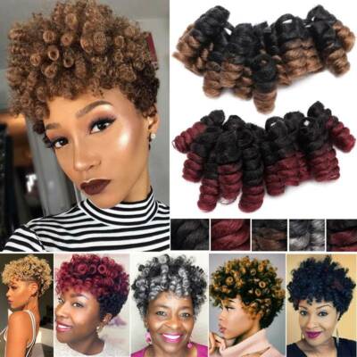 Wavy Hair Jamaican Bounce Curlkalon Crochet Twist Pixie Braids Hair Extensions