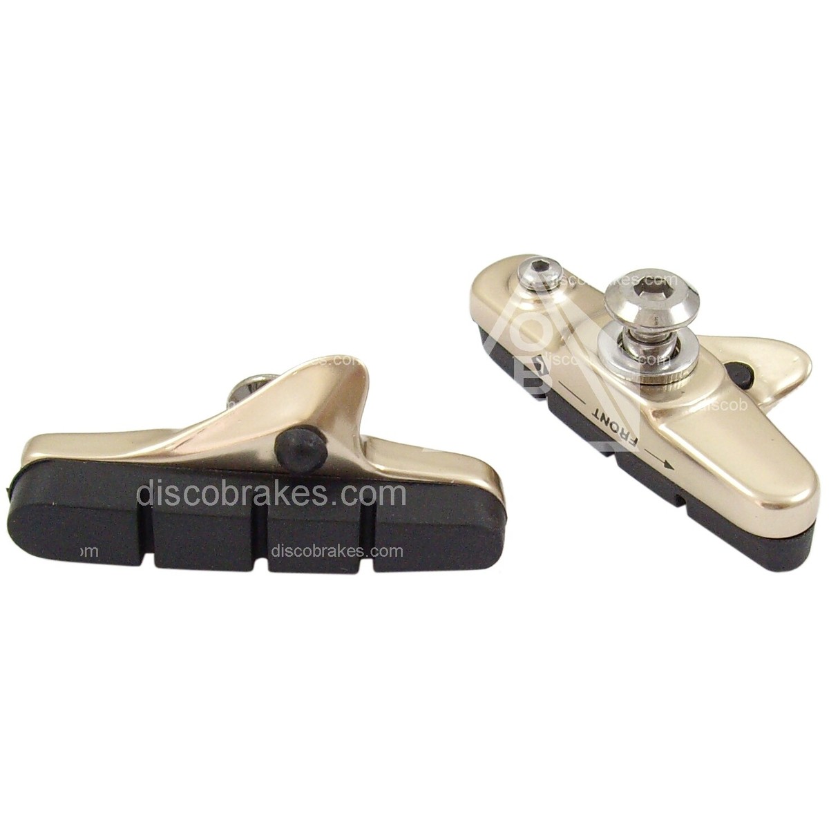 Titanium Colour Road Brake Pads for Shimano Dura-Ace, Ultegra, 105