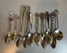 Miniature Spoon Collection Lot Of 10