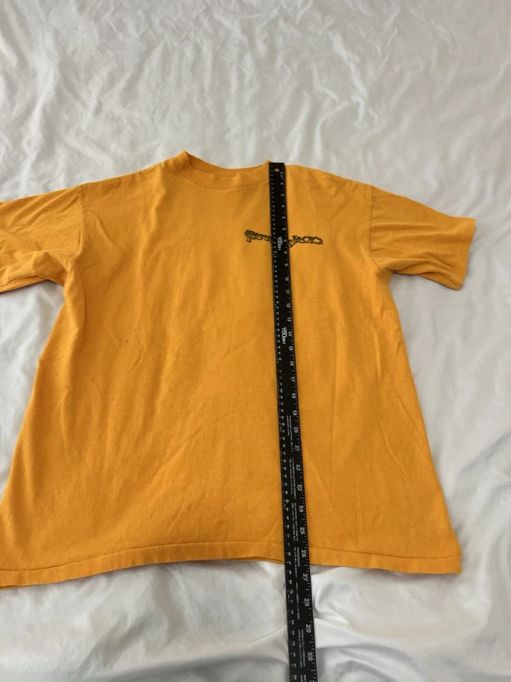 Camiseta Panama Jack manga curta masculina tamanho grande vintage gráfica anos 90 EUA 121 - Imagem 3 de 4