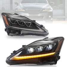 Headlights For Lexus IS 250 350 ISF 2006-2013 2012 Front Headlamps LED 1pair