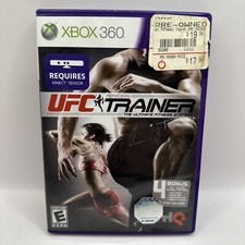 UFC Personal Trainer: The Ultimate Fitness System Xbox 360, 2011) CIB *great Con