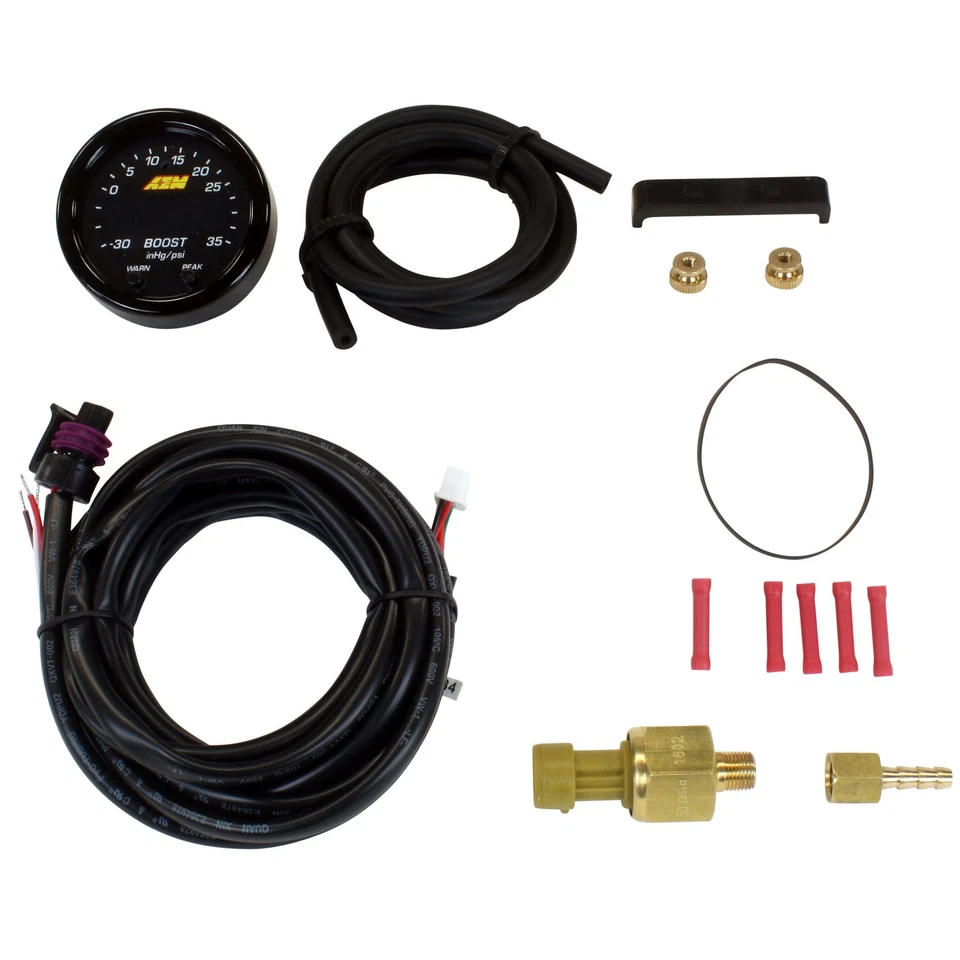 AEM Electronics X Series 52mm 35 PSI Digital Turbocharger Boost Display Gauge - Image 3 of 3