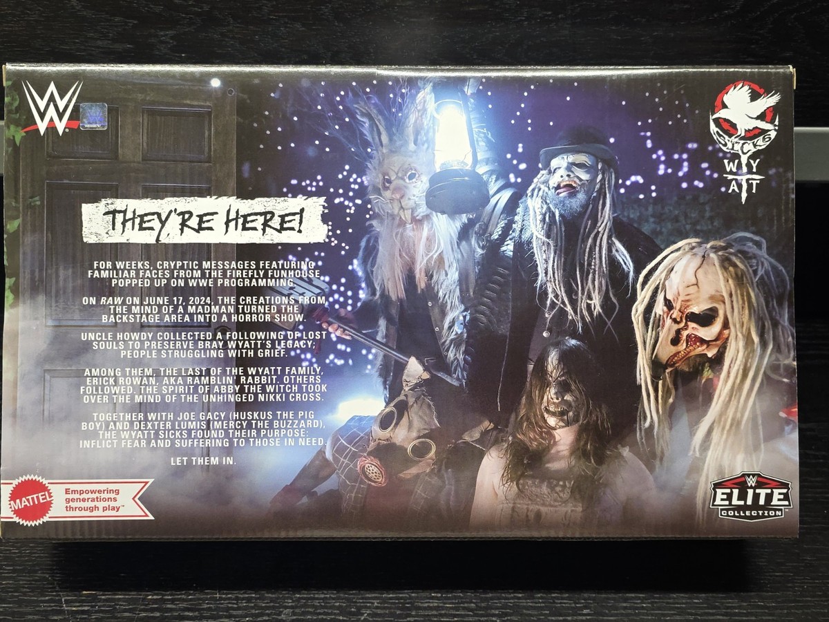 WWEⓇハイエスト・フライヤーズ〈3枚組〉 WWE Mattel Elite Collection Wyatt Sick6 3Pack Rowan Howdy Cross