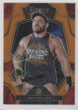 2023 Panini Select WWE Premier Level Orange Prizm 11/49 Ridge Holland #115 11u9