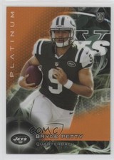 2015 Topps Platinum Rookies Orange Refractor Bryce Petty #146 1u6