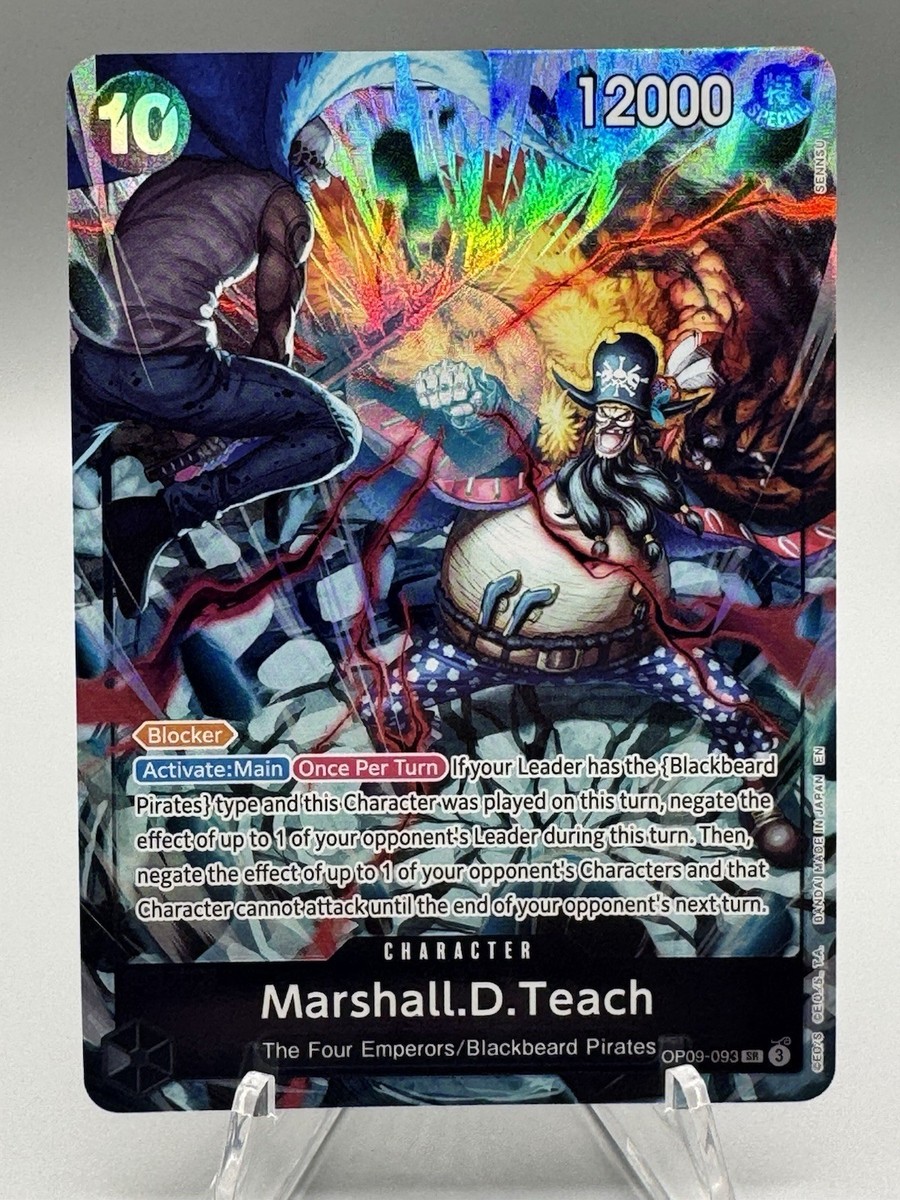 Marshall.D.Teach (093) (English Version 2nd Anniversary Set) OP09