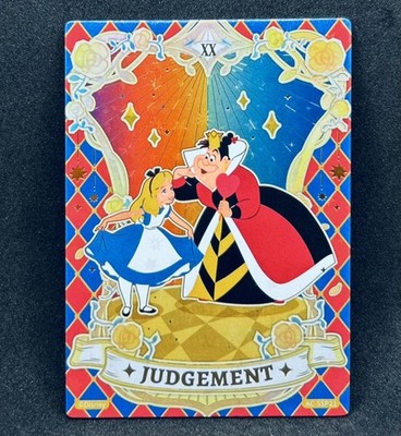 Alice Judgement Card Fun Disney Alice in Wonderland Collectible Card AC-SSP21