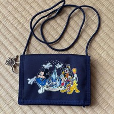 Disney Tinker Bell 20th Anniversary Wallet with Neck Strap, Excellent Condition
