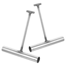 2 Pcs Manhole Cover Lifting Tool Lid Remover Drain Hook Sewer Lifter