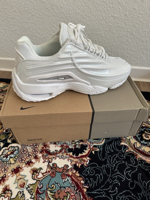 Nike NOCTA Glide Herren Sneaker Weiß EU 43 Low Top gepolstert Schnürung