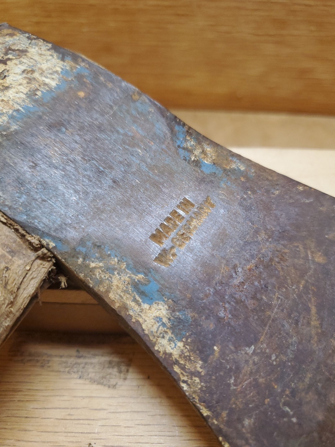 Vintage Made in West Germany Single Bit Axe Hatchet 1-1/4lbs. Camping Outdoors 