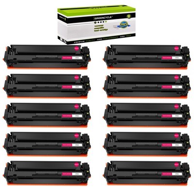 10 Pack Magenta Toner Fits for HP CF503A 202A Color LaserJet Pro M254dn M254nw