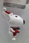 NEW 2025 Target Wondershop 4.5" Resin Santa Bullseye Dog Baking Cookies Ornament — photo 2