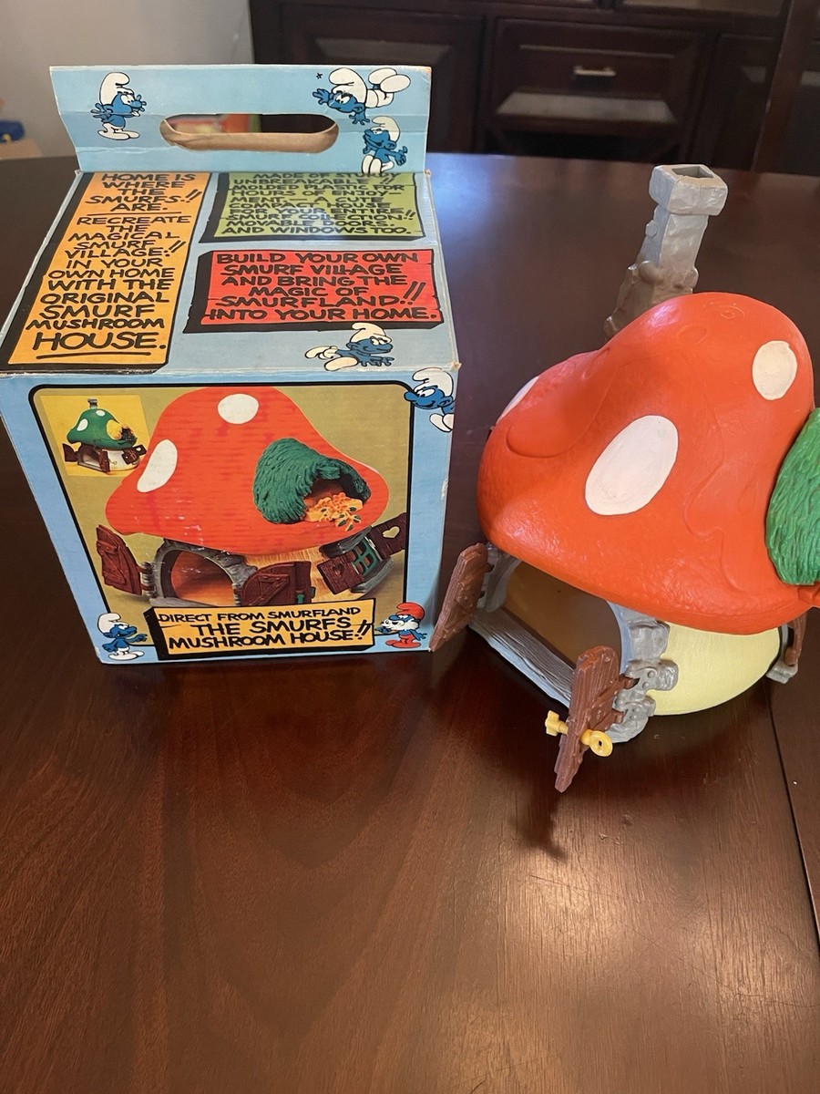 スマーフ Schleich フィギュア スマーフハウス キノコハウス