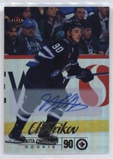 2024 Upper Deck Fleer Ultra Rookies Rainbow Foil Nikita Chibrikov #229 Auto 4et