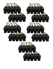 50 Absolute 12V 30/40 Amp SPDT Automotive Marine Bosch / Tyco Style 5 Pin Relay