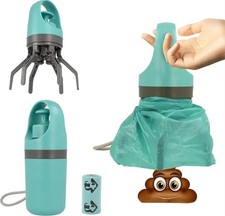 Dog Pooper Scooper, Portable No Touch Poop Scooper for Small Medium Large Dogs,
