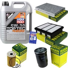 INSPEKTIONSKIT FILTER LIQUI MOLY ÖL 5L 5W-30 für KIA Cee'D SW ED 1.6 CRDi 115