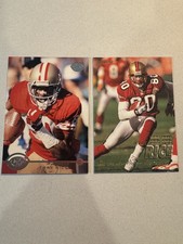 1996 Leaf Jerry Rice #39-1997 Fleer Jerry rice #18