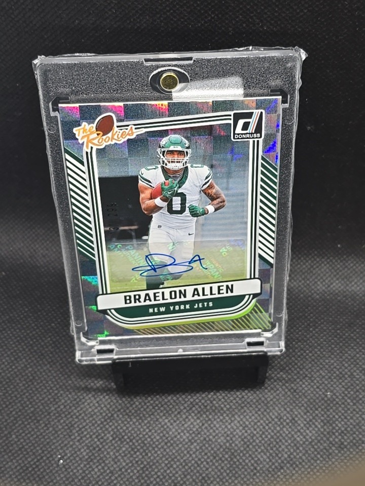 2024 Donruss Football BRAELON ALLEN The Rookies Autograph /299