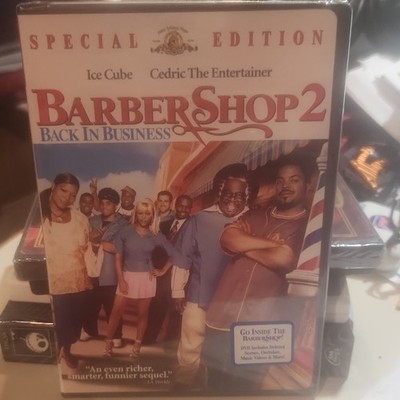 MGM Barbershop 2 Back in Business Special Edition DVD, Ice Cube, Comedy PG-13