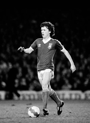 Kevin O'Callaghan in action for Ipswich Town during their First Di- Old Photo