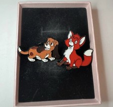 The fox and the hound Enamel Pin Badge Disney  Metal Brooch