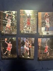 Michael Jordan 2000 Upper Deck 3.5×5 Gatorade NBA Basketball Cards Set Of 6