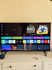 LG 43UR80006LJ 43in 4K LED Smart TV 2160p Black DVB-T2 HDMI USB Remote