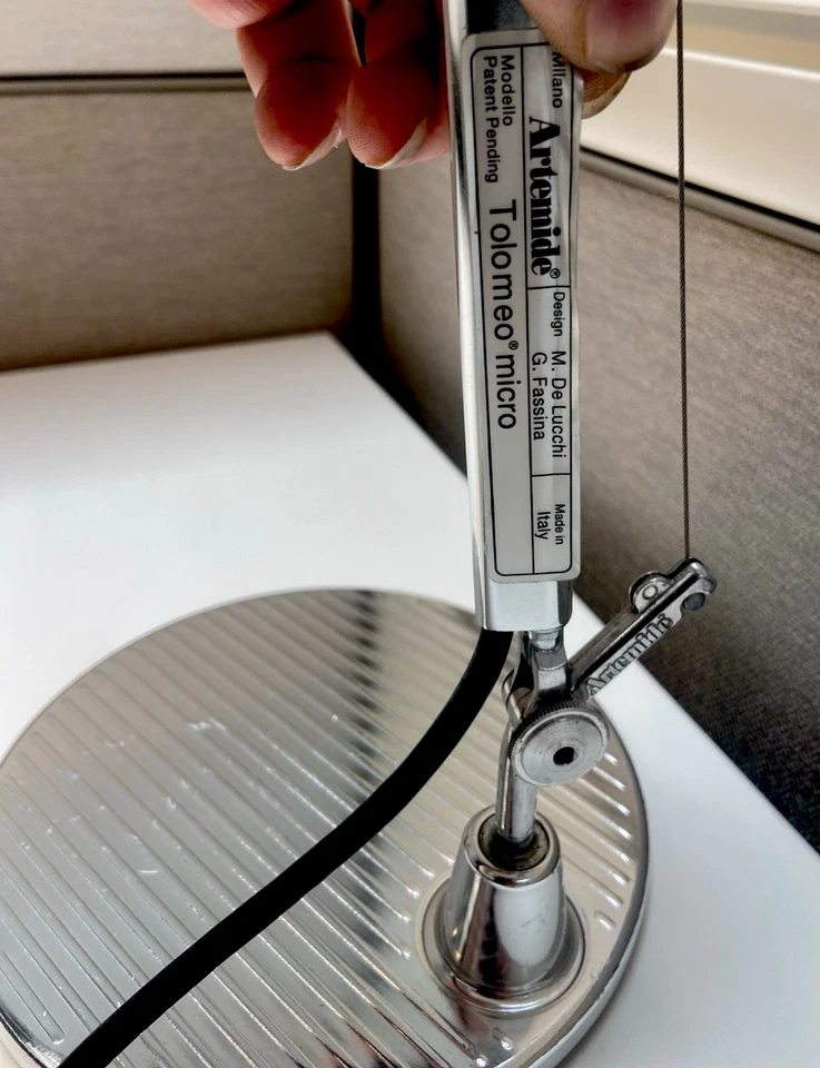 Artemide TOLOMEO MICRO Siliver Michele de Lucchi Table lamp Yamagiwa - Image 3 of 4