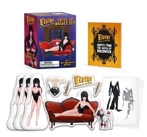 Elvira Dress-Up Magnet Set by Cassandra Peterson - - Image 3