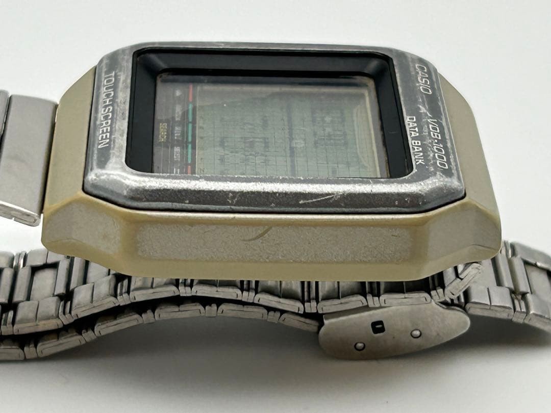CASIO DATA BANK VDB-1000 Touch Screen Watch Vintage 80s Japan | eBay