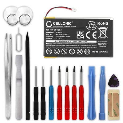 Ersatz Akku für Barnes & Noble Nook Glowlight Plus 2015 1500mAh + Werkzeug-Set