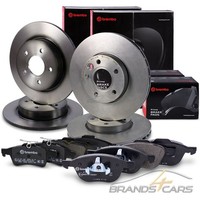 Brembo Bremsscheiben Ø278/271 +BremsbelÄGe Vorne+Hinten FÜR Ford Focus 3