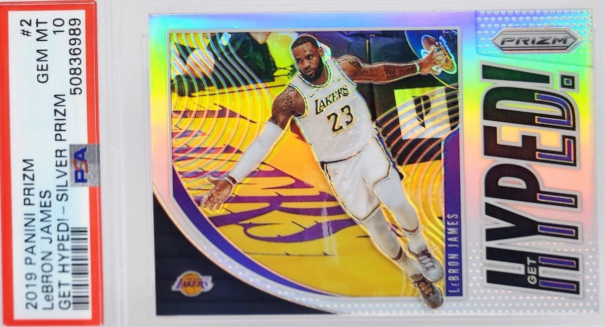 LeBron James Basketball Trading Cards 2019-20 Panini Prizm Set