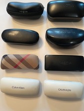 Lot of Eyeglass Cases/Eyeglasses